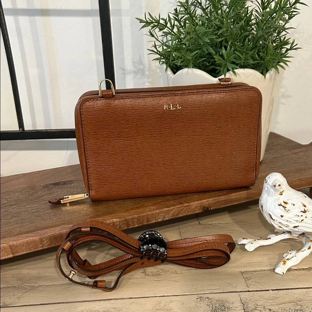Polo by Ralph Lauren Tan Crossbody Bag - Picture 4 of 4
